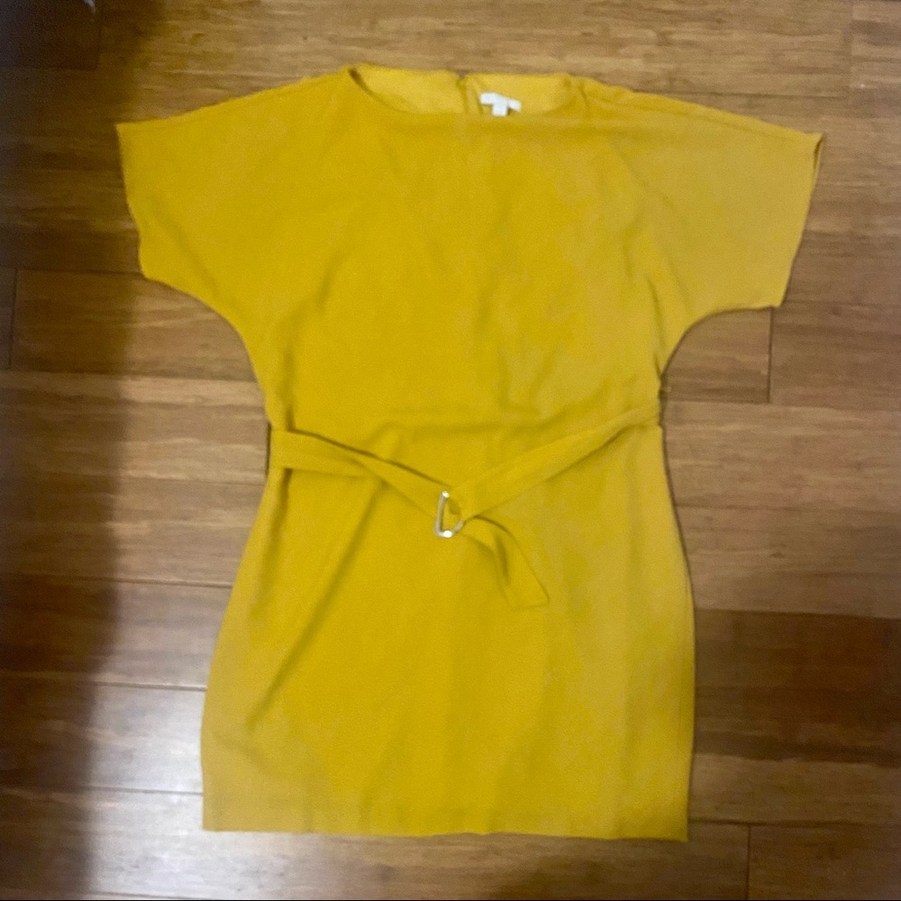 - - New York and company L mustard dress